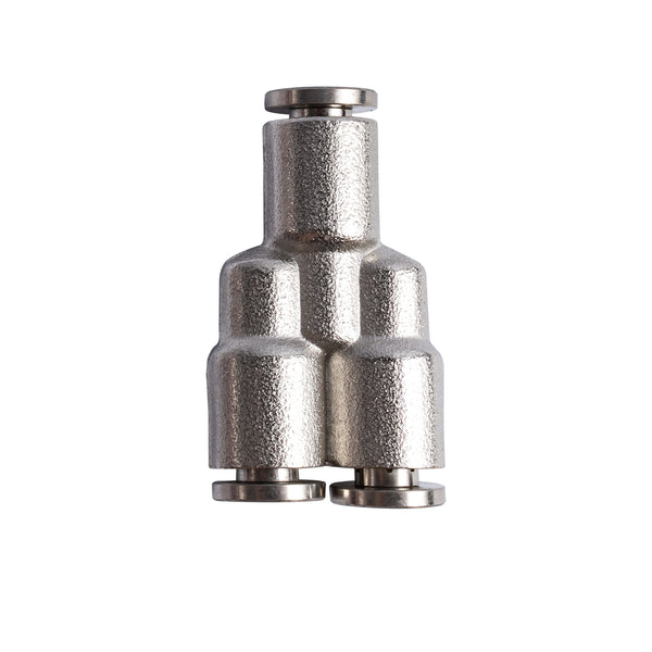 Metal PU Fitting Y-Joint 4mm - Pneumatic Connector | Chavda.com