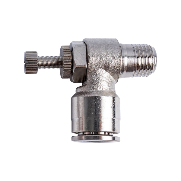 Metal Flow Control 12mm x 1/4' M Fitting - Adjustable Valve for Precise Control
