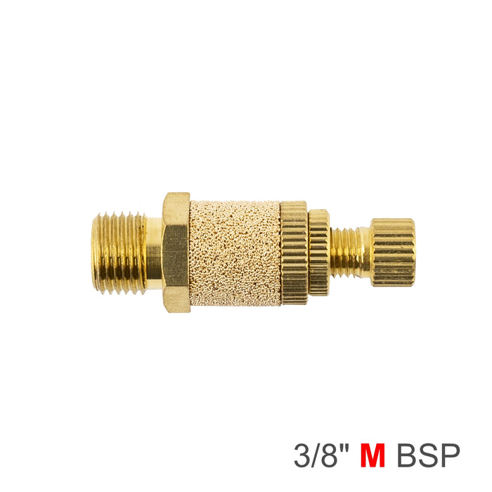 Brass Flow Control Silencer 3/8