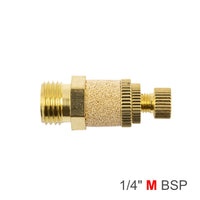 Brass Flow Control Silencer, 1/4