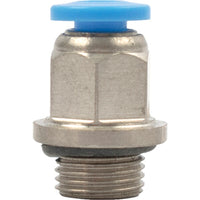 PU Fitting Straight Stud, 4mm - 1/8