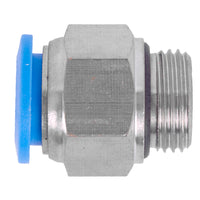 Straight Stud Fitting, 12mm Tube, 3/8