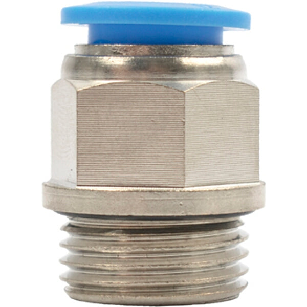 PU Fitting Straight Stud 12mm 1/2" Male Pneumatic Fitting - No O-ring