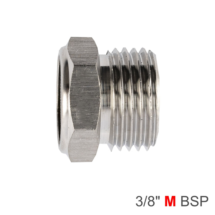 3/8 inch Male BSP Metal Reducer Fitting - Buy at chavda.com