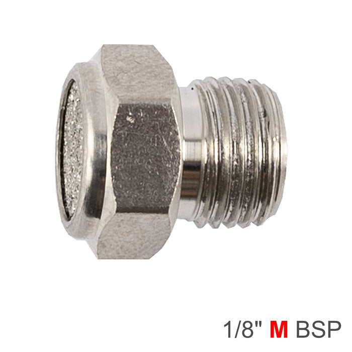 Metal Flat Muffler, 1/8