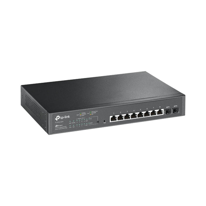 TP-LINK 8-PORT POE+, 2SFP GBE OMADA CLOUD SWITCH - NET-TL-SG2210MP