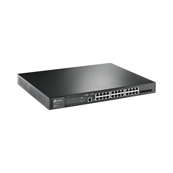 TP-LINK 24-PORT GBE POE+, 4SFP OMADA CLOUD SWITCH - NET-TL-SG3428MP