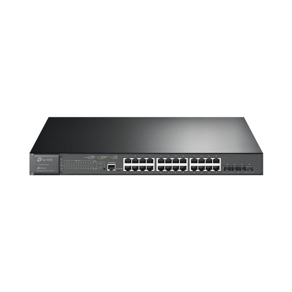 TP-LINK GBE OMADA CLOUD SW 24GBE POE+ X4 10GB SFP+ - NET-TL-SG3428XMP