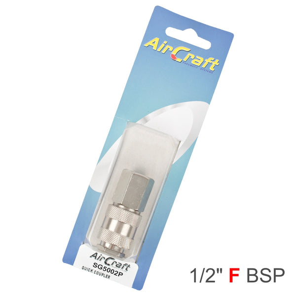 QUICK COUPLER UNIVERSAL 1/2' FEMALE 1PC PACK
