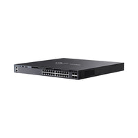 TP-LINK 24-PORT GBIT L3 MAN POE+ SW, 4 10G SLOTS - NET-TL-SG6428XHP