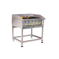 BCE Solid Grill Plate - 2 Radiant Mild Steel - Commercial Kitchen Equipment - chavda.com