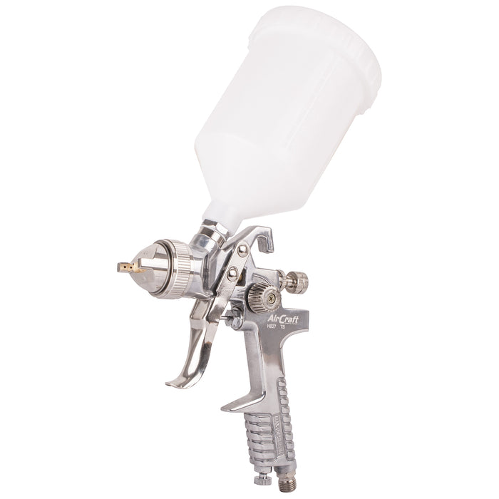 Aircraft Spray Gun Hvlp 1.4 Mm Nozzle 600 Cc Plastic Cup Sg H827