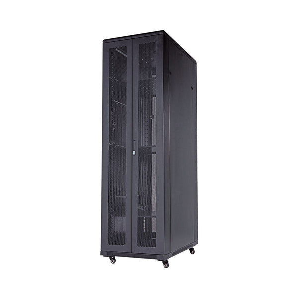 42U 600X1.2M,4 FANS,3 SHELVES,4 CASTORS, DBL DOORS - RCK-SH05J-42U1.2M-DD
