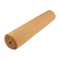 Beige Shade Cloth Roll: Garden Sun Shade, 90% UV Block
