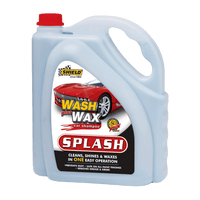 SHIELD SPLASH Wash and Wax Car Shampoo: Cleans, Shines & Protects | 5L Bottle