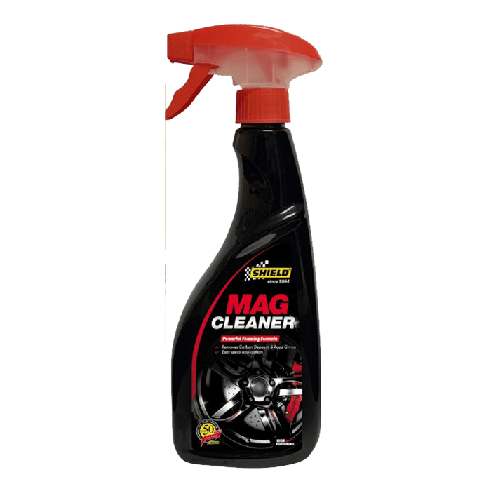 Shield Mag Wheel Cleaner Spray - Powerful Car Cleaner for Rims and Wheels, Removes Brake Dust & Road Grime