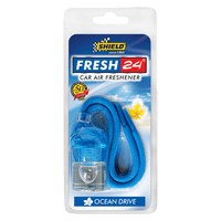 Shield Fresh 24 Ocean Drive Car Air Freshener - Long Lasting Fragrance