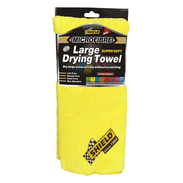 Shield M/Fibre Towel Large Yellow Sh457 Shi5184