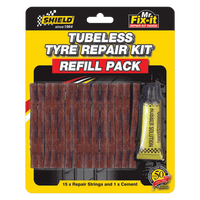 Shield Tyre Repair Kit Refill Pack Sh778 Shi7928
