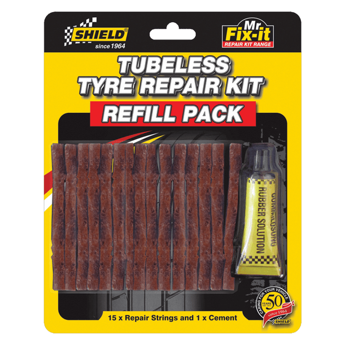 Shield Tyre Repair Kit Refill Pack Sh778 Shi7928