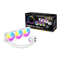 Antec Skeleton 360 ARGB CPU Liquid Cooler White-SKELETON 360 ARGB W