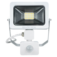 Major Tech 900lm / 10W PIR LED Floodlight - 4000K Natural White | SLF10CW - image 1