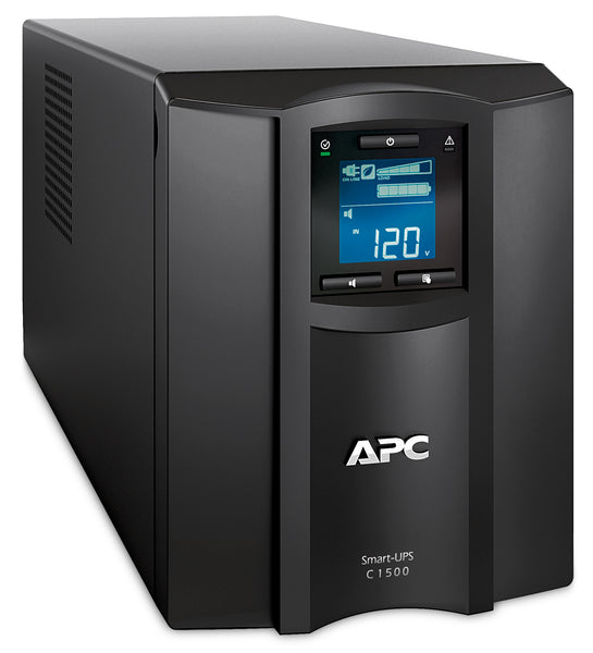APC SMART LINE INTERATIVE 1500VA/ 1.5KVA 900W UPS TOWER RACK MOUNT INCLUDED