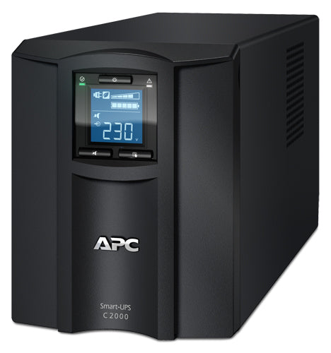 APC SMART LINE INTERACTIVE 2000VA/ 2KVA 1300W UPS TOWER RACK MOUNT INCLUDED