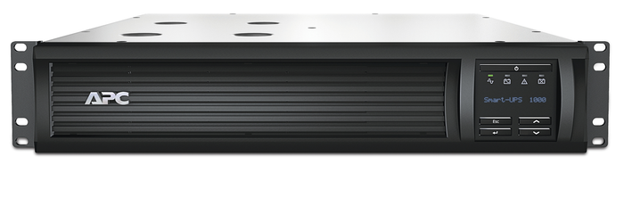 APC SMART LINE INTERACTIVE  1000VA/ 1KVA 700W UPS RACK  RACK MOUNT INCLUDED: YES RACK TYPE