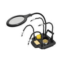 PROSKIT SN-396N SOLDERING HELPING HAND WITH LED MAGNIFIER - NET-SN-396N