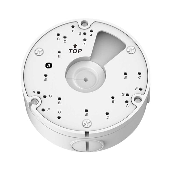 SUNELL JUNCTION BOX FOR DOME AND EYEBALL CAMERA - CAM-MOUNT-CBK646A