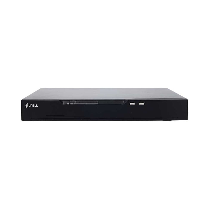 SUNELL NVR 8CH, 2 BAY, 1X LAN, 8X POE, H.265 - CAM-NVR2508E2-P8E