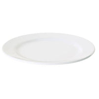 White Plate 25cm | Round Dinner Plate | Fortis Prima Porcelain Plate - Buy Now!