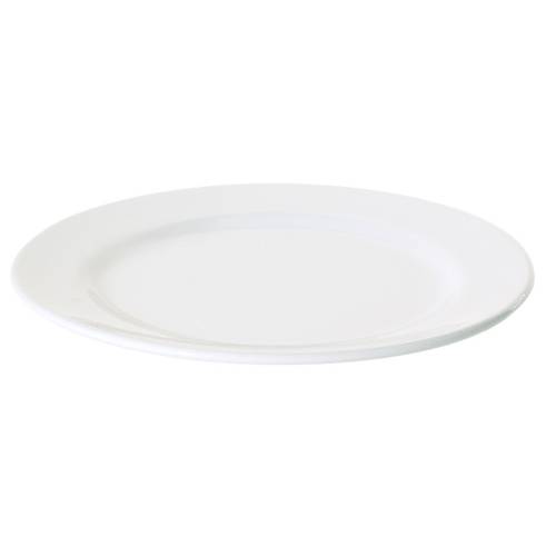 White Round Plate 23cm - Fortis Prima SP-DA204 | Dinner Plate, Catering, Restaurant Supplies