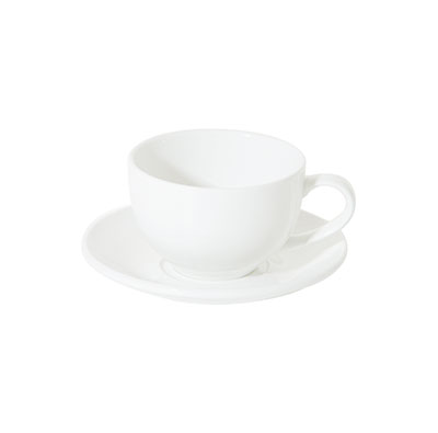 FORTIS PRIMA White Double Well Saucer 15cm - Catering & Restaurant Tableware