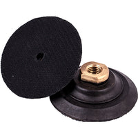 100mm Backing Pad - 5/8 UNC Thread - Stone Polishing Tool | Polishing Pad for Stone - Grinding Disc Holder