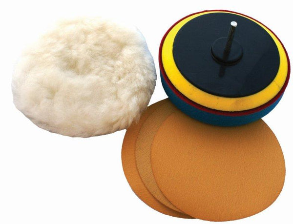 Tork Craft Sanding & Polishing Kit 125 Mm 5' With 400 600 And 800 Grit Spc00121