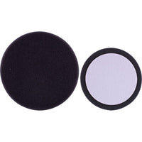 Black Foam Pad, 6 inch (150mm) Finishing Pad with Hook and Loop. Detailing Pad. Polishing Pad. Car Detailing Supplies.
