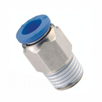 Aircraft Pu Hose Fitting Straight Stud 6 Mm M5 Male Spc06 M5