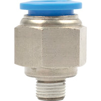 PU Hose Fitting Straight Stud 12mm - 1/8 M - Pneumatic Connector