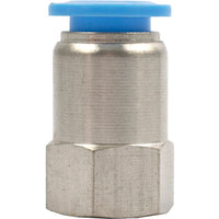 PU Hose Fitting Straight Stud 10mm-1/8 F - Pneumatic/Hydraulic Connector