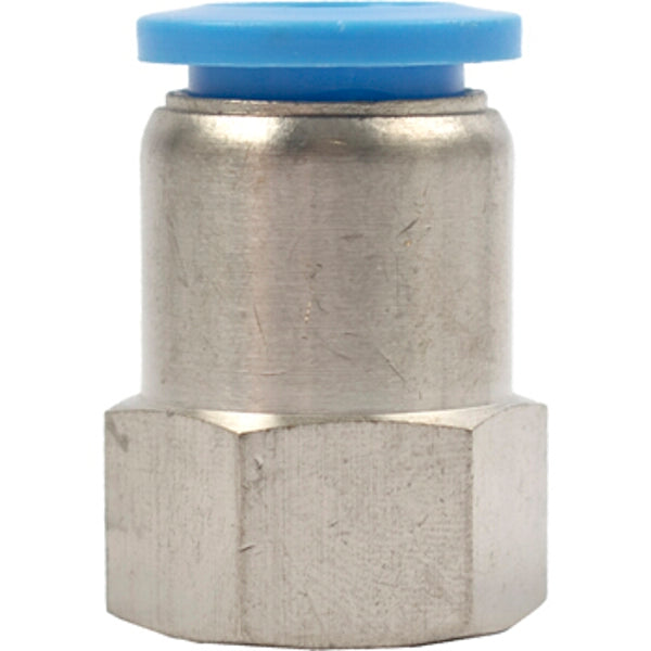 PU Hose Fitting Straight Stud 12mm - 1/4 F Pneumatic Connector - Buy Online at Chavda.com