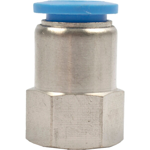 PU Hose Fitting Straight Stud 12mm-3/8 F - Pneumatic Connector