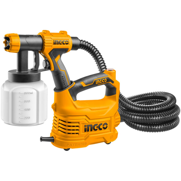 INGCO SPG5008-2 HVLP Spray Gun 550W - Professional Paint Sprayer for DIY Painting
