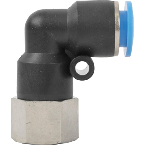 PU Hose Fitting Elbow 10mm - 3/8 Female (Pneumatic Connector)