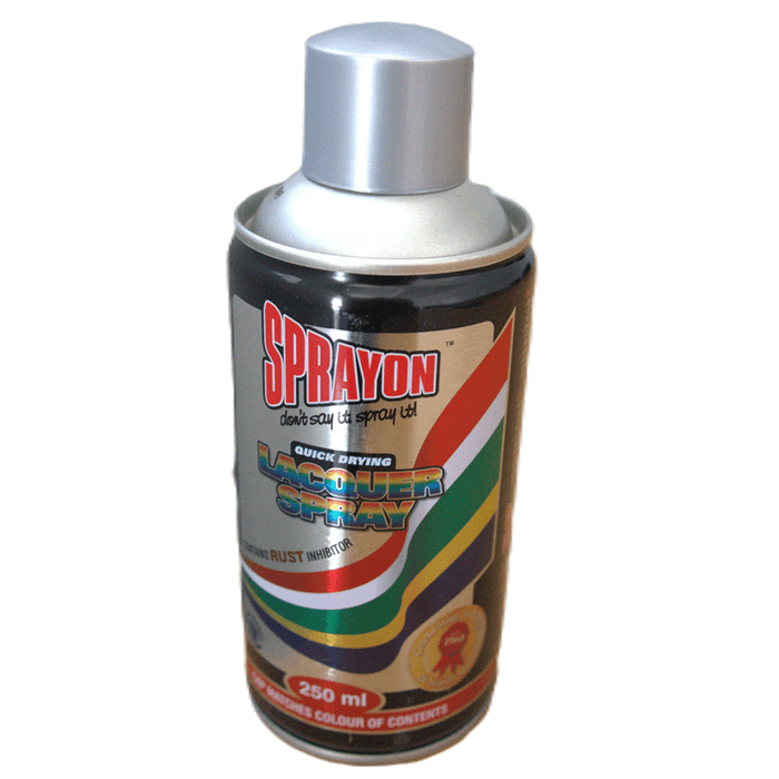 Sprayon Paint Silver Metallic 250 Ml Spo0080