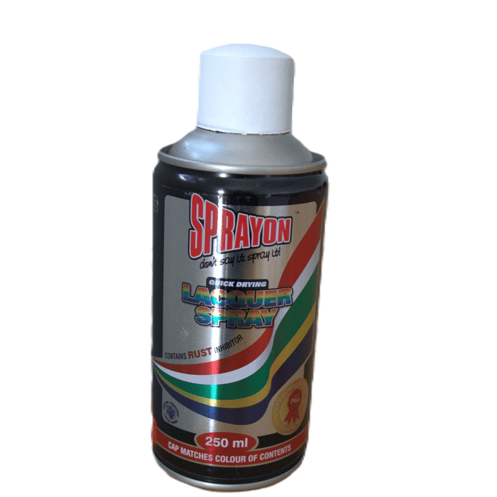 Sprayon Lacquer Spray Paint - Quick Drying, Rust Inhibitor - 250ml Can
