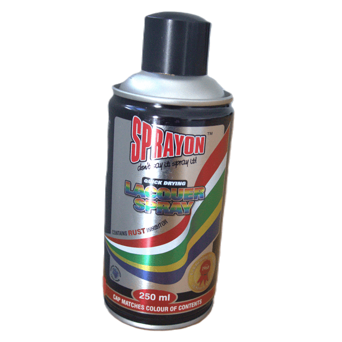 Sprayon Paint Black Gloss 250 Ml Spo0120