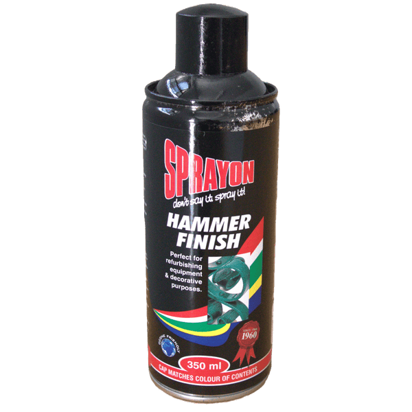 Sprayon Paint Black Hammer Finish 350 Ml Spo0123
