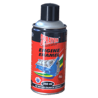 Sprayon Paint Engine Enamel Gloss Black Spo1005